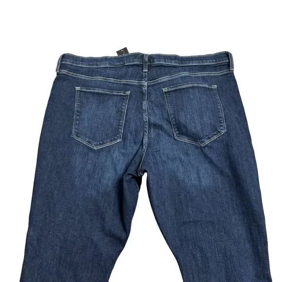 Banana Republic Women's‎ Size 35 Blue Mid Rise Skinny Ankle Jeans NWT - Picture 6 of 8